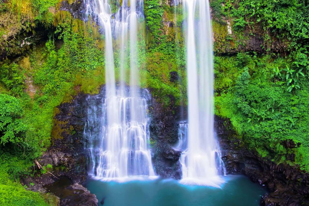 Waterfalls in Bolaven, Laos